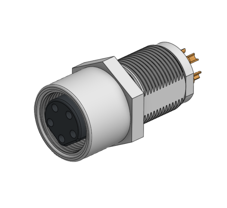M8 连接器 5 针 B 母